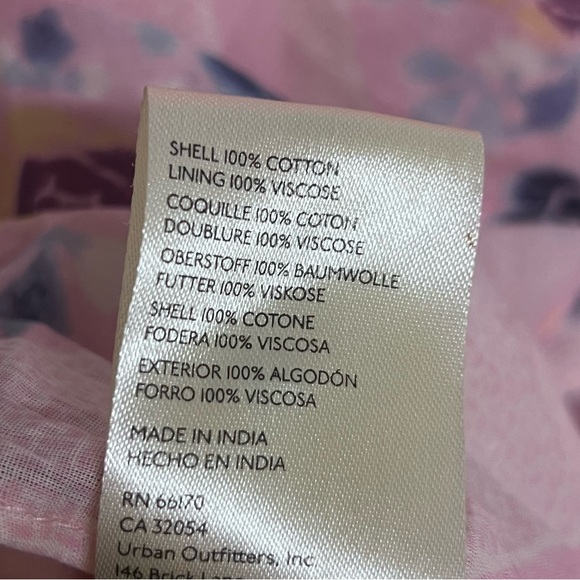 New Free People Stop Time Floral Pink Maxi Tiered Fairy Boho Halter Dress XL - Picture 13 of 14